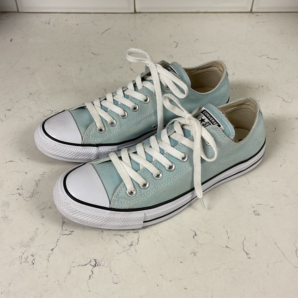 Converse All Star Unisex Low CTAS OX 160460F Men’s 9 Women’s 11 Ocean Bliss Blue